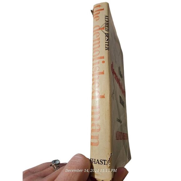 The demolished man a novel by Alfred Bester - Picture 3 of 5